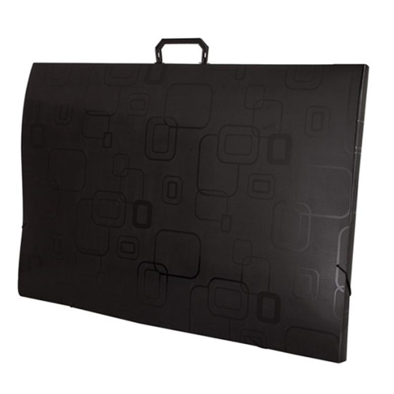 Maleta com alça Dellofine A2 preto 2153.P Dello