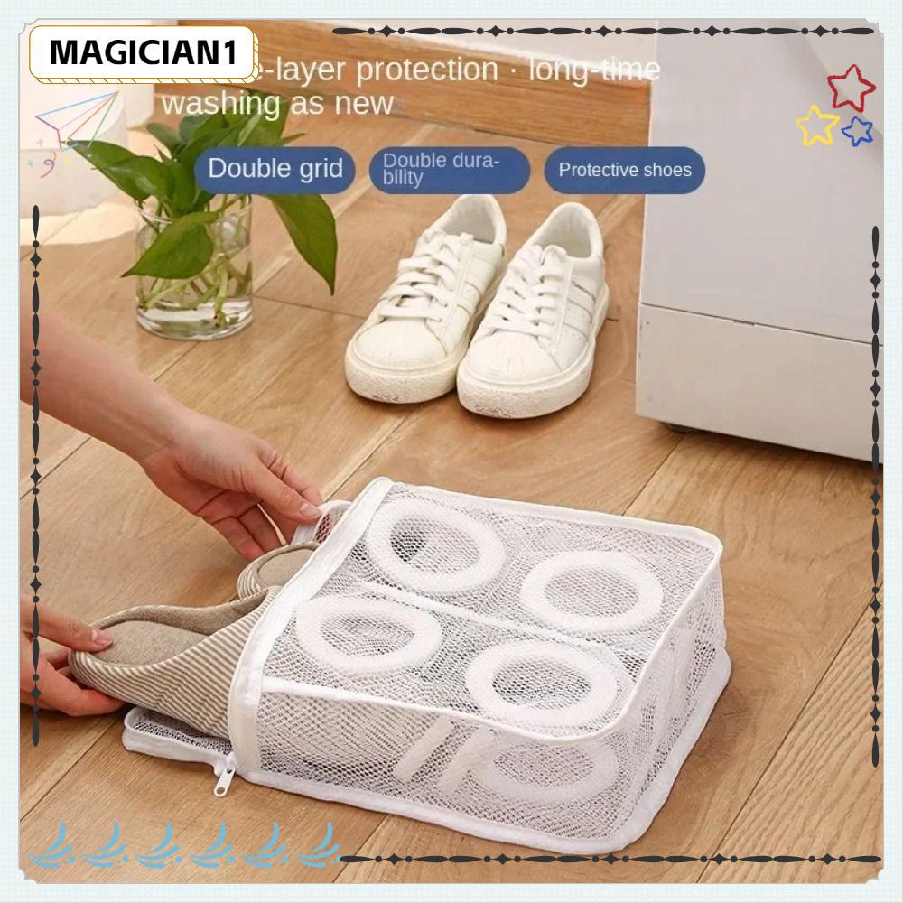 Lavagem Mágico | Bolsa Para Sapatos , Capa Protetora Anti-Deformação Preguiçosa E , Durável
