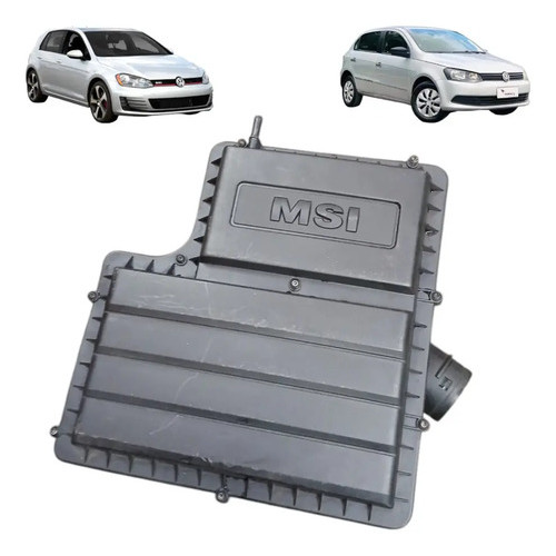 Caixa Filtro Ar Vw Golf 16 A 19 Gol 13 A 16 Fox 15 A 21