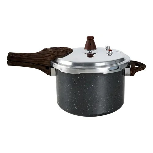 Panela De Pressão Brinox Ceramic Life Granito 4,2l Indução