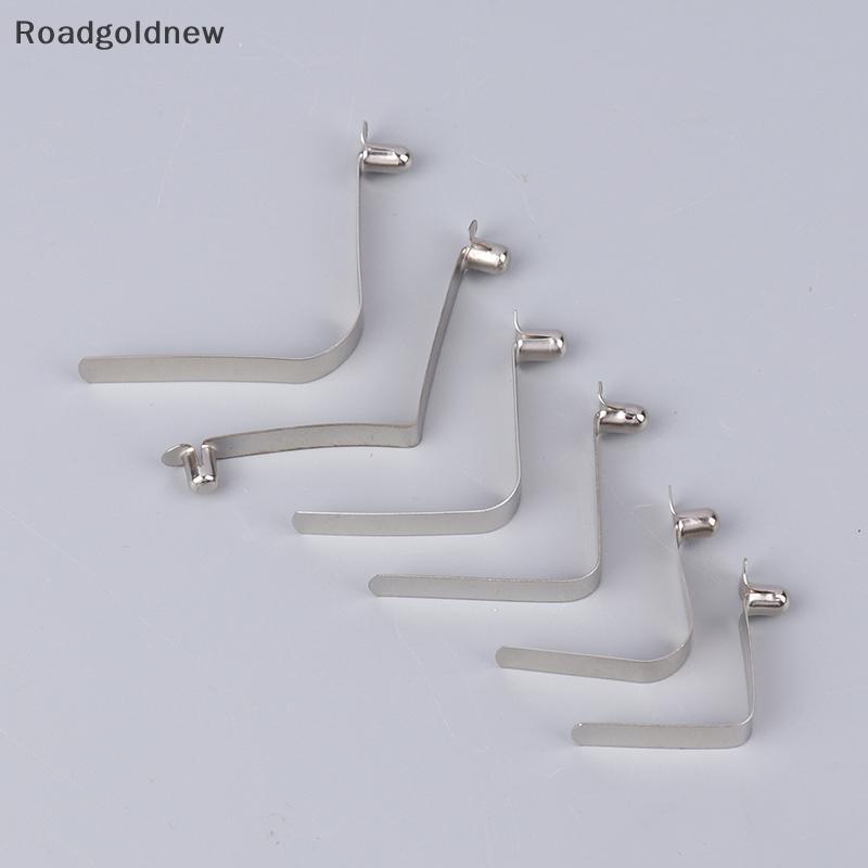 RGN 10 Peças Botão Único Snap Loing Tipo V Caravana Aço Caiaque Paddle Primavera Clipe Push Braçadeira Tenda Pólo Pino N