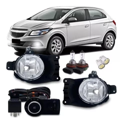 Kit Farol Milha Neblina Onix Prisma Lt Ltz 2012 2013 2014 2015 2016