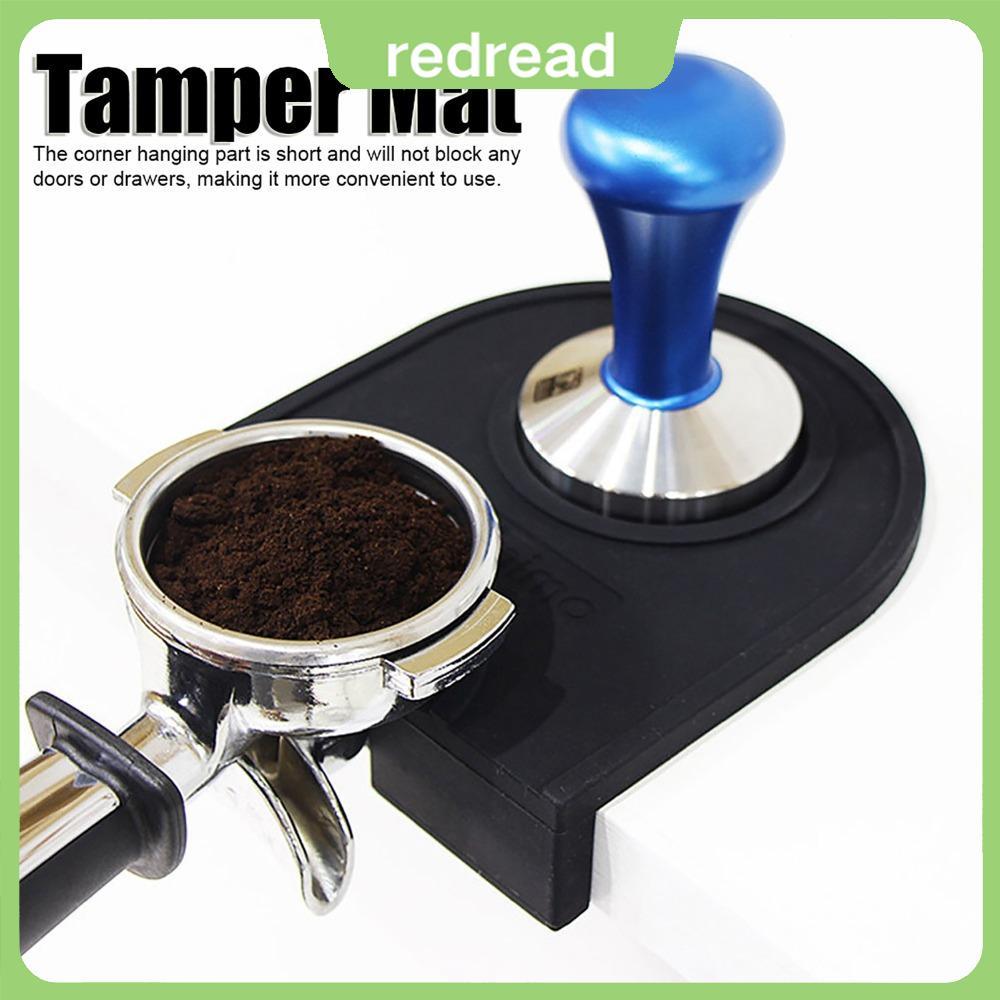 Tapete De Compactação De Café Expresso REDREAD , Calcadeira De Material De Silicone Com Base Absorvente De Choque , Anti