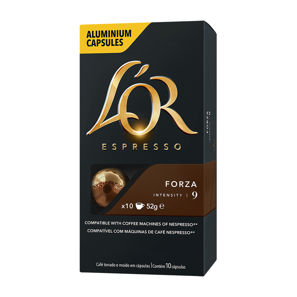 Cápsulas Café L'OR Forza 10 Un