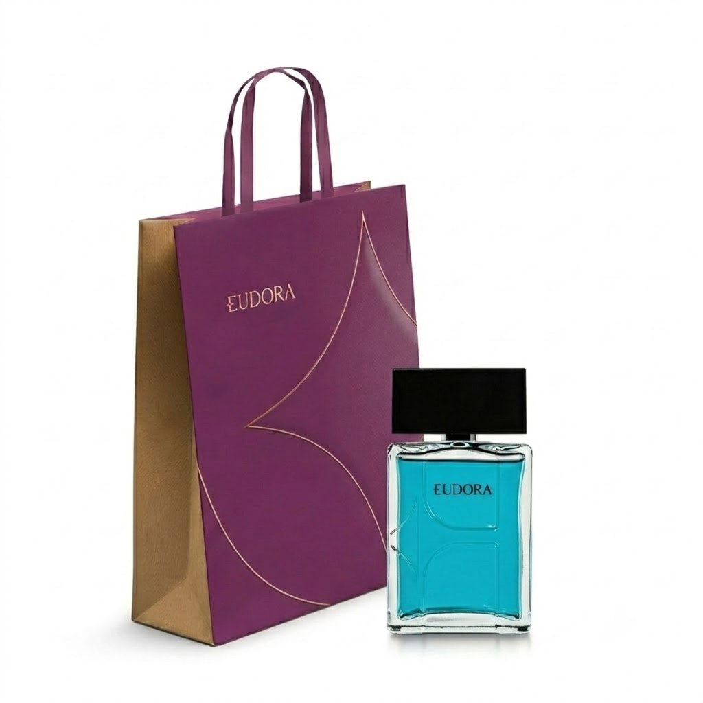 Combo Eudora H Acqua: Desodorante Colônia 100ml + Sacola Eudora