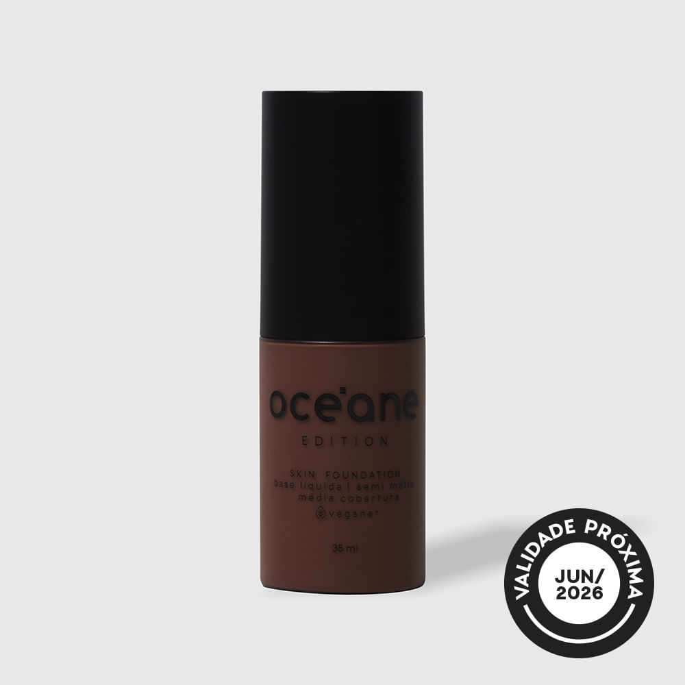 Base Líquida Escura Semi-Matte – Skin Foundation 550d Océane Edition 35ml