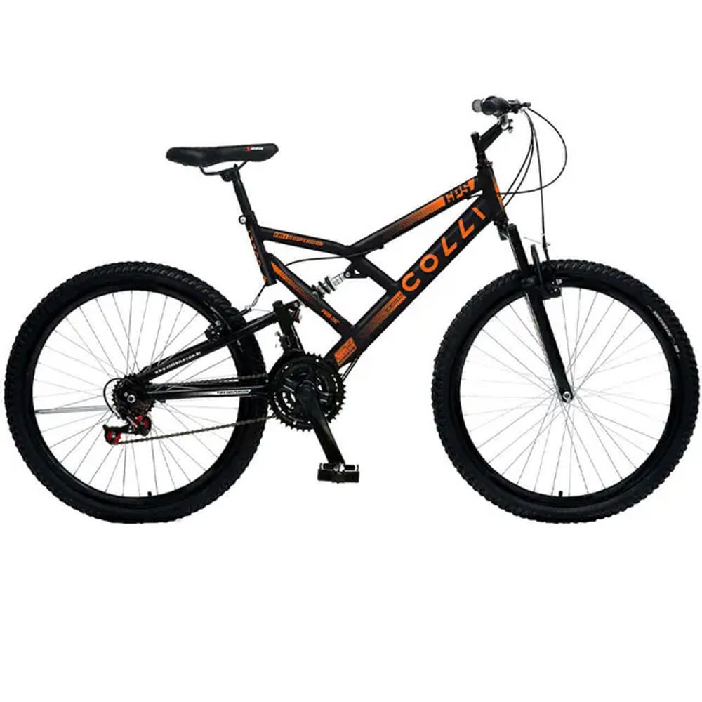Bicicleta Aro 26 DP 21 Marchas Freio V-Brake Colli