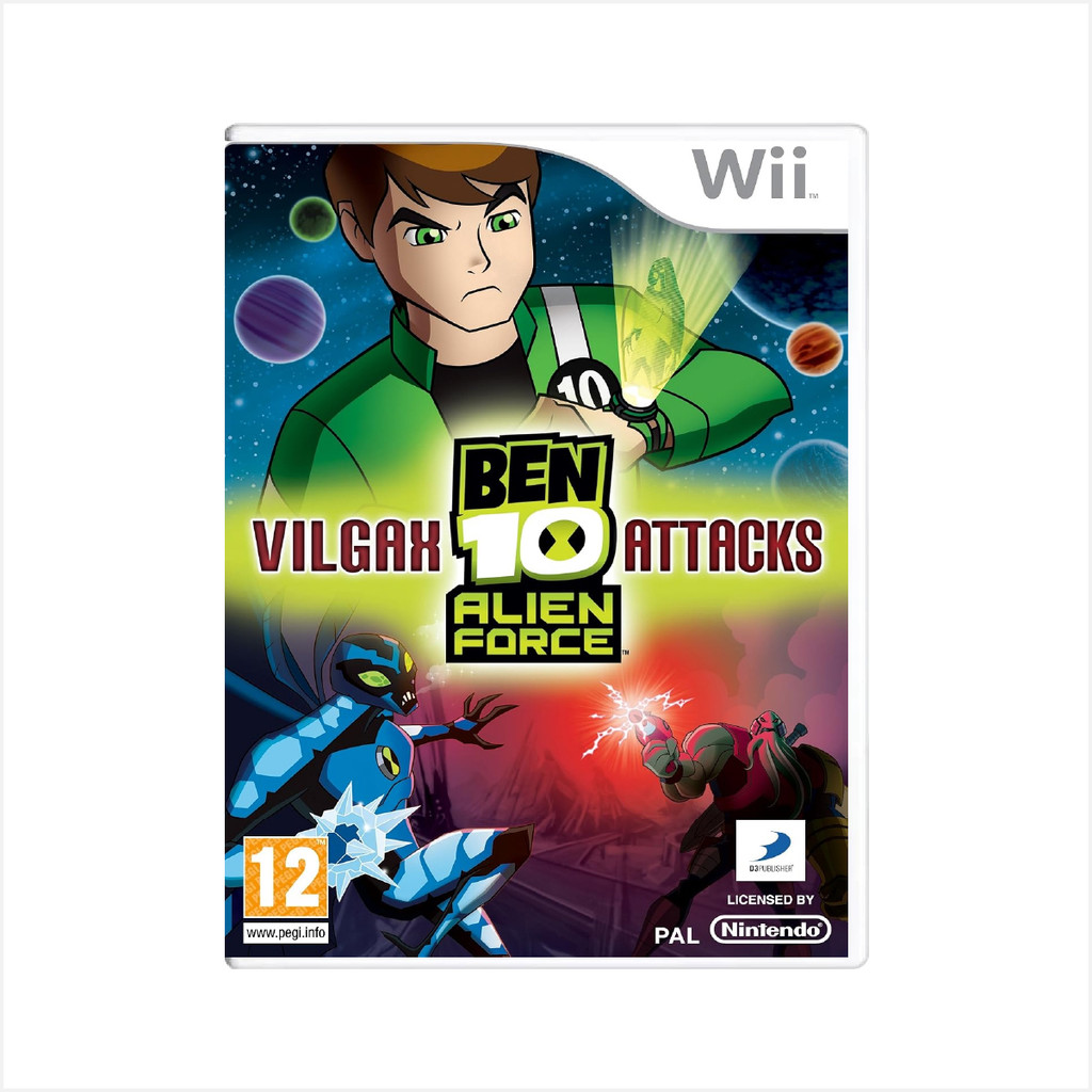 Jogo Ben 10 Alien Force Vilgax Attacks - Wii - Usado - Original