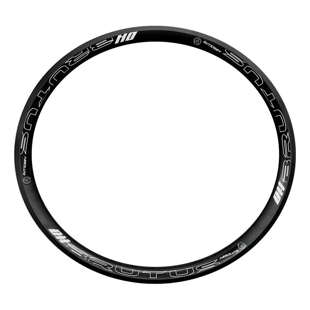 Aro Brutus DH Folha 26 Disc 36 Furos Preto Fosco Sem Ilhós Downhill Freeride e Dirt Jump