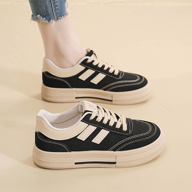 Su Shili oficial loja principal sapatos femininos primavera All-Match tênis 2026 novos sapatos casuais femininos sapatos
