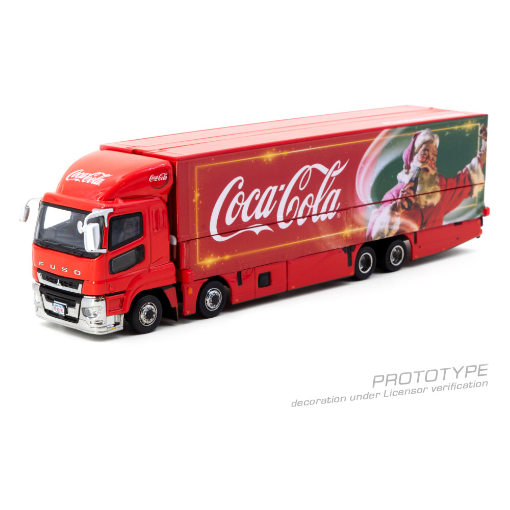 Tarmac Works Mitsubishi Fuso Super Great CocaCola T64T-TL001