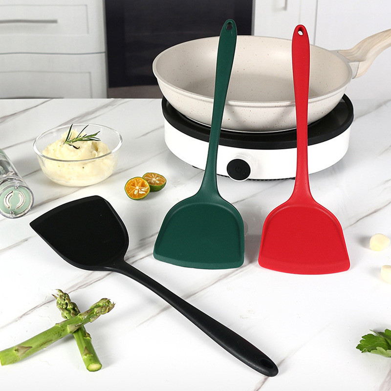 Espátula de Silicone dedicada antiaderente, espátula de cozinha, utensílios de cozinha, espátula de qualidade alimentar 
