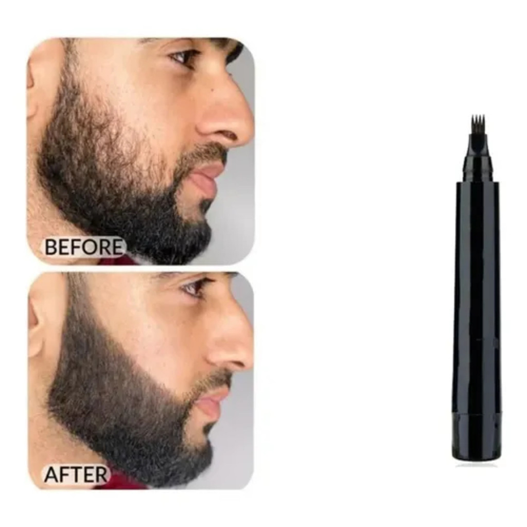 Caneta Pigmentadora Para Barba, Cabelo E Sobrancelha Pronta Entrega