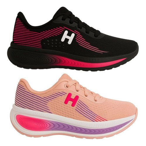 Kit 2 Tênis Header Cyber Promoção Escolar E Casual Meninas