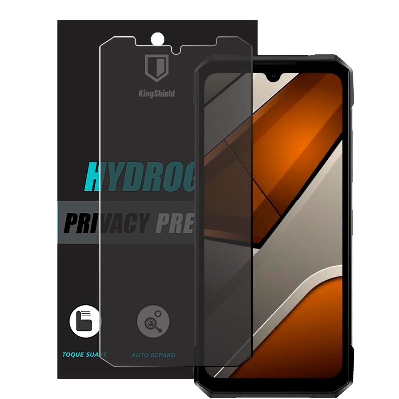 Película Doogee S200 Max Plus X Kingshield Gel Privacidade Anti-Risco Celular Smartphone