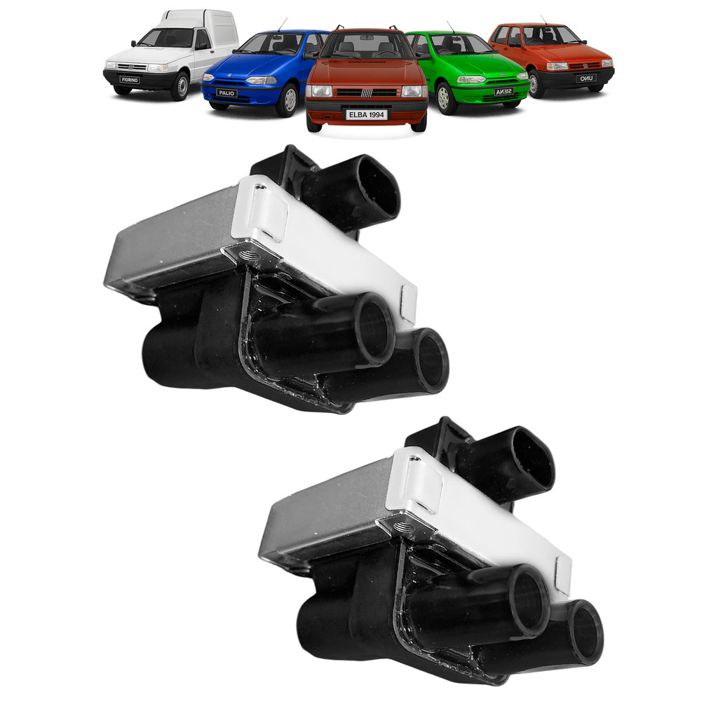 Par Bobina De Ignicao Fiat Palio 1.0 1.3 1.5 96 97 98 99 00 em Oferta na Shopee