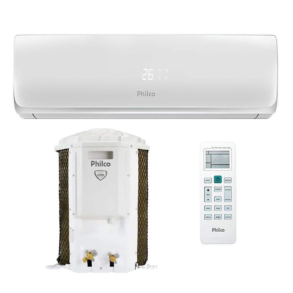 Ar Condicionado Split Philco Hi Wall 9.000 BTU/h  Frio Monofásico Branco PAS9500FA1 220V