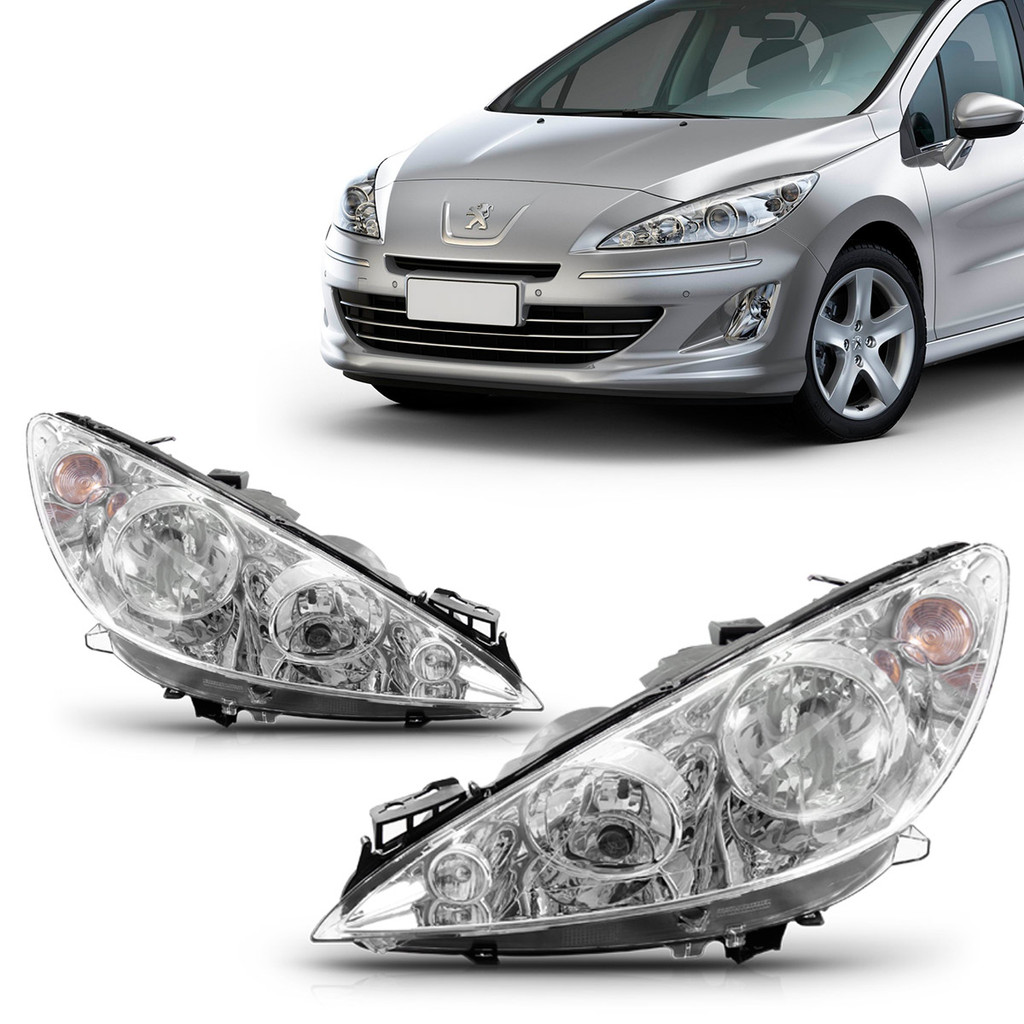 Par Farol Peugeot 408 2011 2012 2013 2014 2015 Foco Duplo em Oferta na Shopee