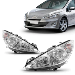 Par Farol Peugeot 408 2011 2012 2013 2014 2015 Foco Duplo