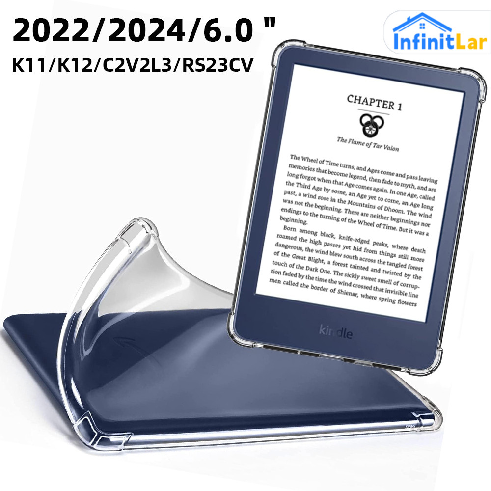 Capa em Tpu Flexível Tecnologia Airbag Kindle , , K11, K12, 6.0" Transparente — R$ 21,90 em Shopee, 37% OFF