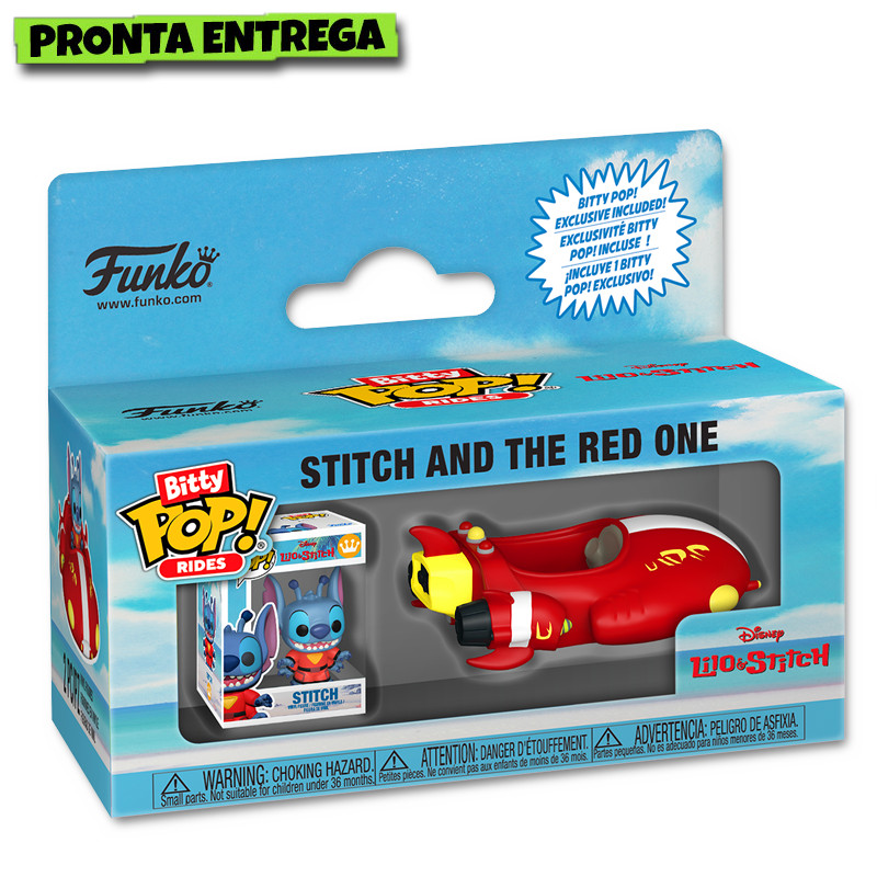 Funko Bitty Pop Rides Disney Lilo & Stitch and The Red One