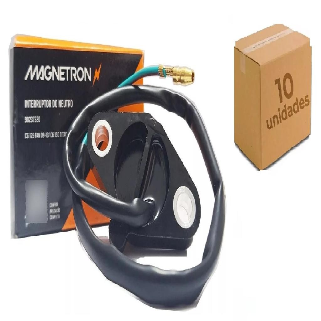 INTERRUPTOR NEUTRO HONDA CG 150 FAN TITAN CG160 CG125 ATACADO KIT COM 10 PEÇAS MAGNETRON