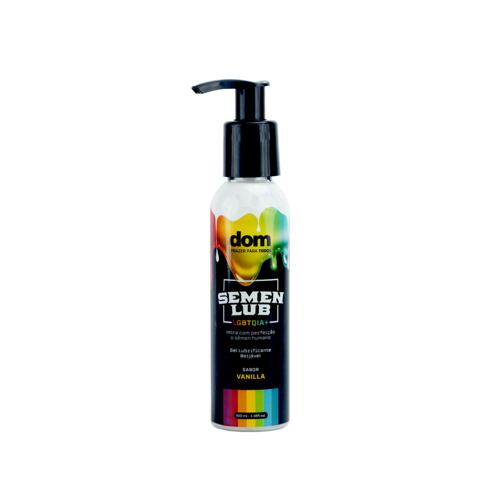 Lubrificante Beijável - 100ml | Dom Semen Lub Lgbtqia+ em Oferta na Shopee