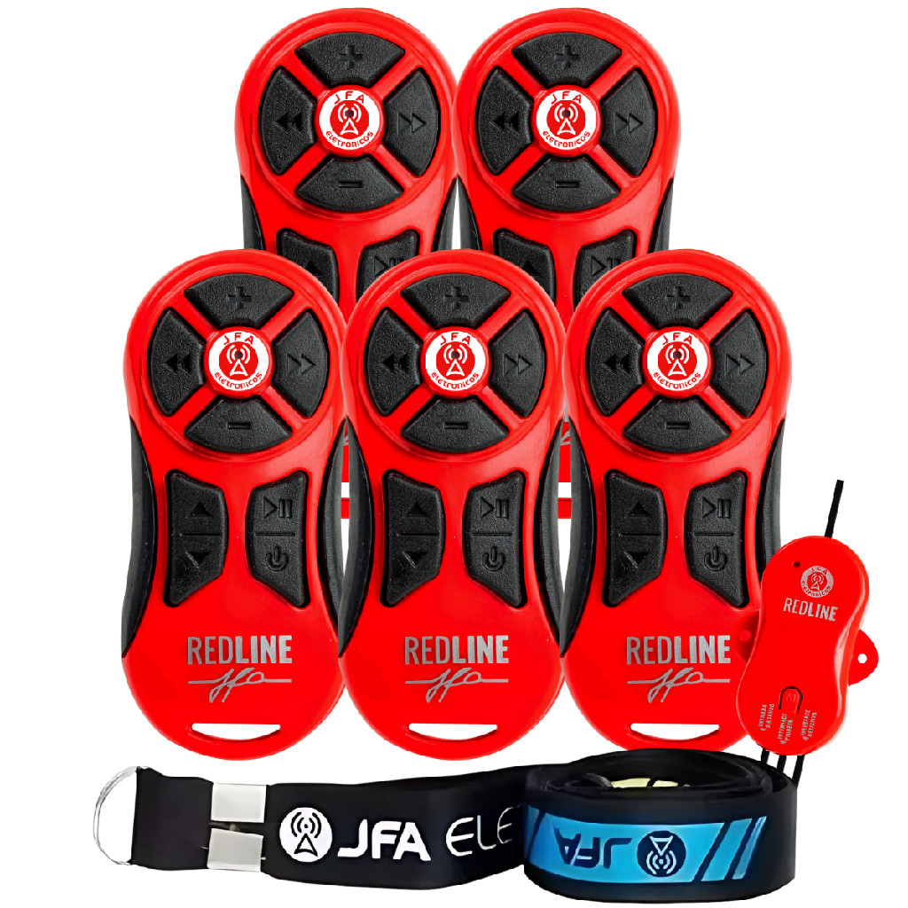 Kit 5 Controles Longa Distancia Jfa Redline Wr 1200 Metros