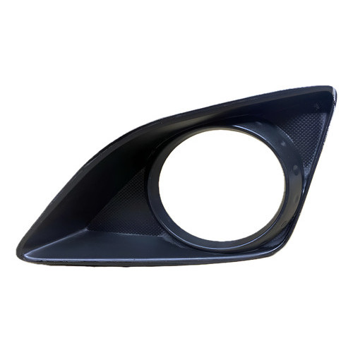 Moldura Grade Farol De Milha Esquerdo Corolla 2009 2013 Orig Preto Esquerdo
