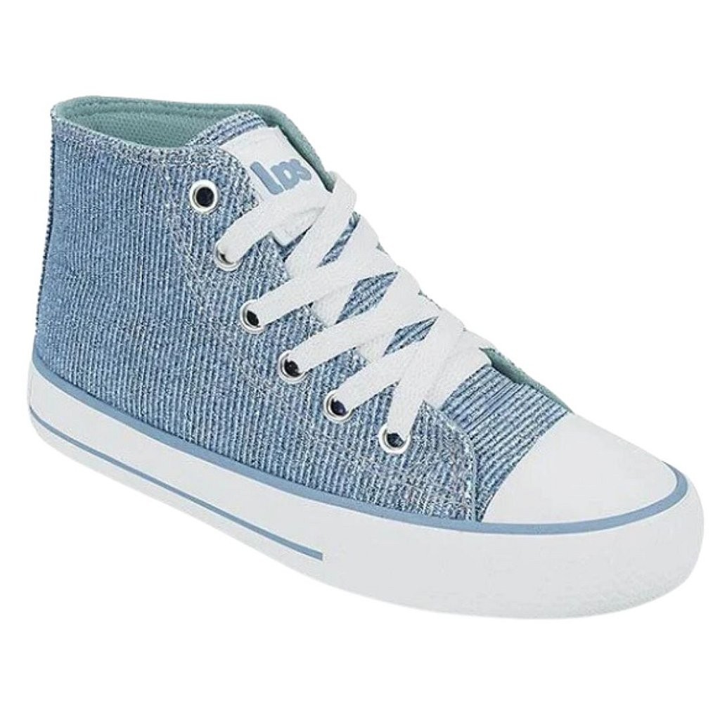 Tênis Cano Médio Glitter Infantil Feminino WorldColors 717.002