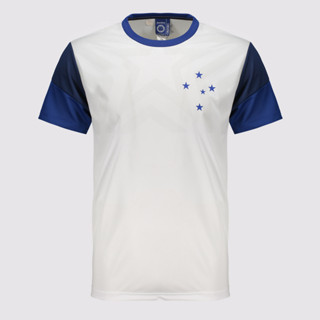 Camisa Cruzeiro Brilhar Branca em Oferta na Shopee