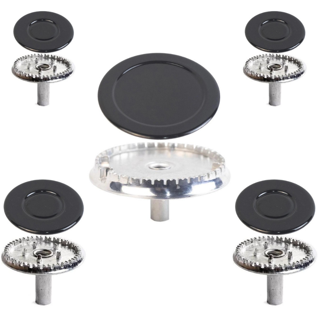 kit 5 bocas para fogões atlas tropical 1 gigante + 2 medias + 2 pequenos em Oferta na Shopee