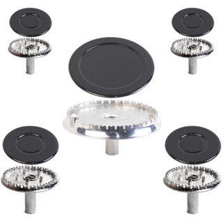 kit 5 bocas para fogões atlas tropical 1 gigante + 2 medias + 2 pequenos em Oferta na Shopee