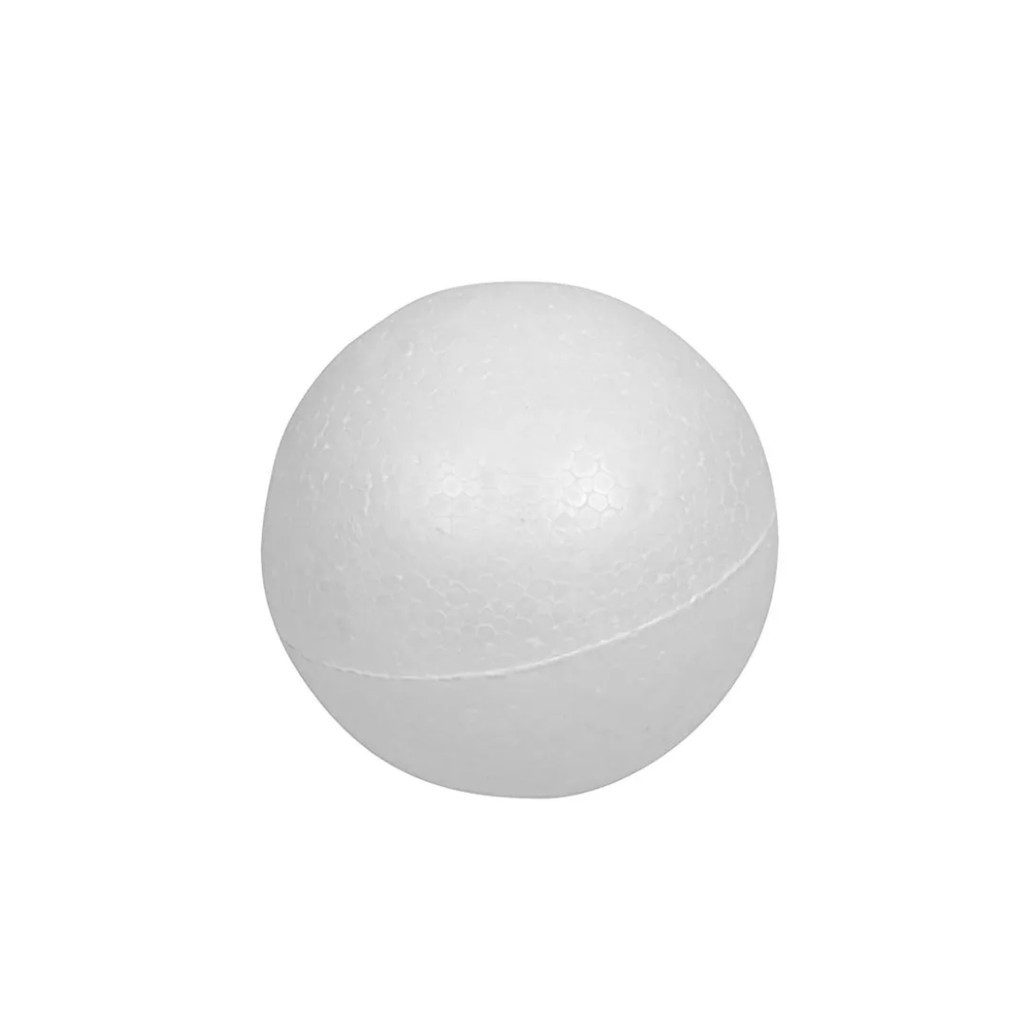 Bola de Isopor 50mm Styroform | Pacote com 50 Unidades | Bolas de EPS em Oferta na Shopee