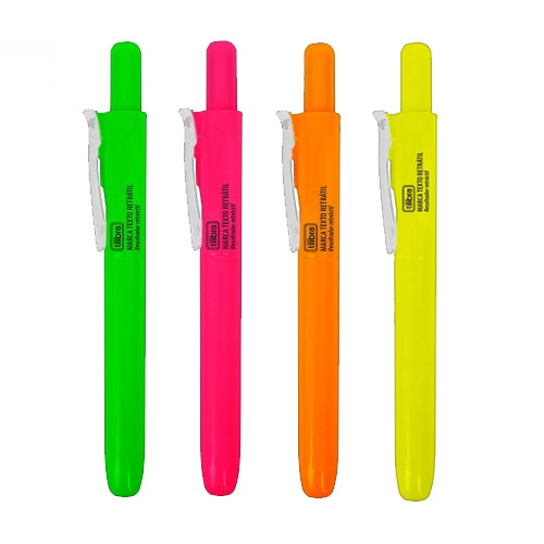 Marca Texto Retrátil - Tilibra