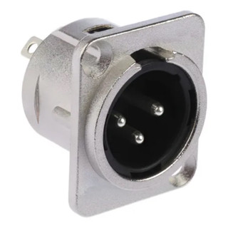 kit 10 Conector Adaptador Canon Xlr Painel macho em Oferta na Shopee