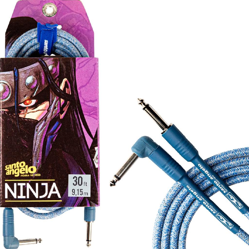 Cabo Santo Angelo Ninja Textil Jeans Azul Claro 9,15m P10 L