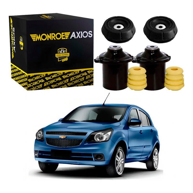 Kit Batente Dianteiro Axios Chevrolet Agile 1.4 2009 A 2013