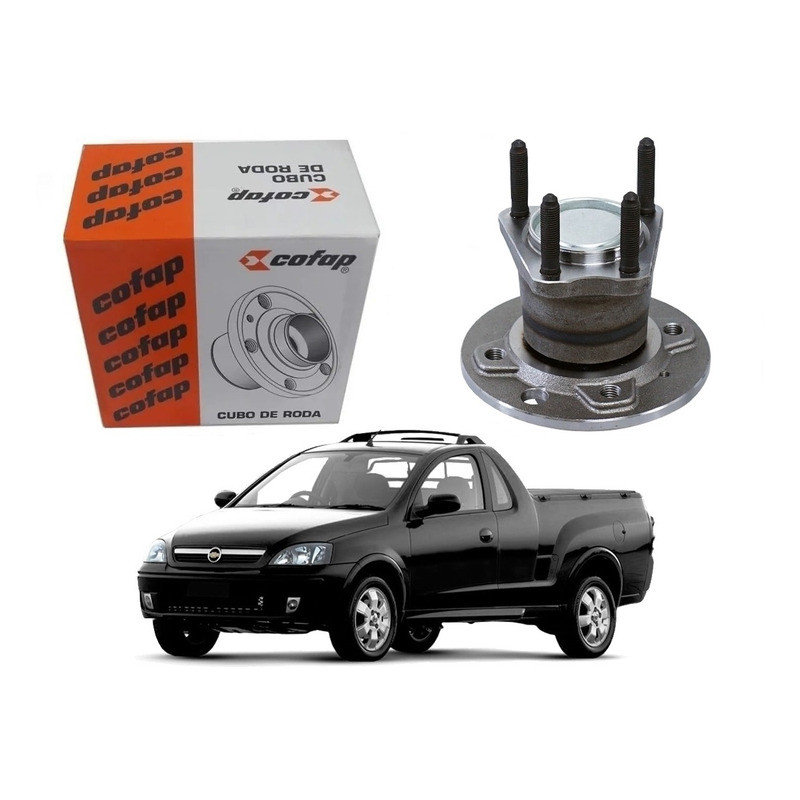 Cubo De Roda Traseiro Cofap Montana 1.4 2009 A 2010 em Oferta na Shopee