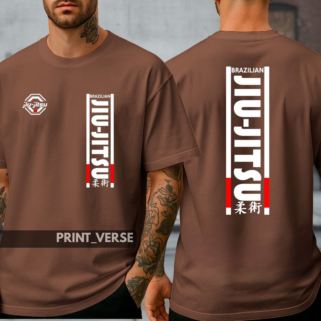 Camiseta Unissex Luta Academia Jiu Jitsu Artes Marciais Treino Competição em Oferta na Shopee