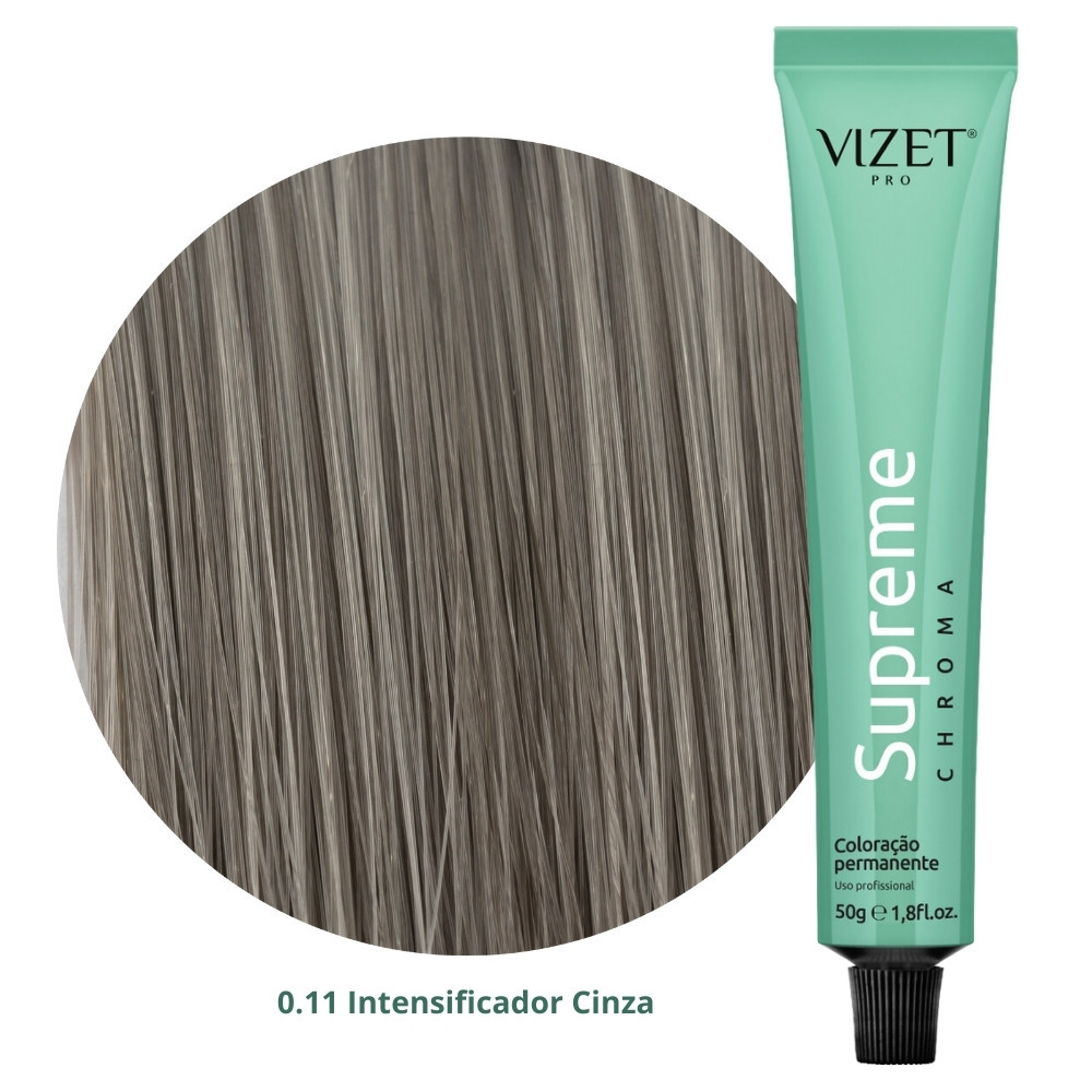 Corretor Supreme Chroma 0.11 Intensificador Cinza Vizet 50gr