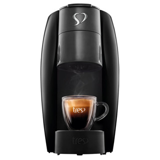 Cafeteira Espresso LOV TRES 3 Corações Preta em Oferta na Shopee