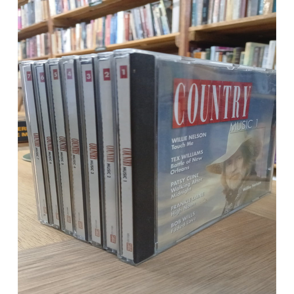 CD varios coleção Country - Revista Caras 7 CDs