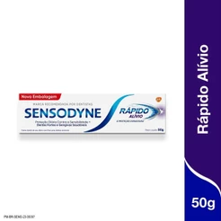 Sensodyne Creme Dental Rápido Alívio 50G Dentes Sensíveis