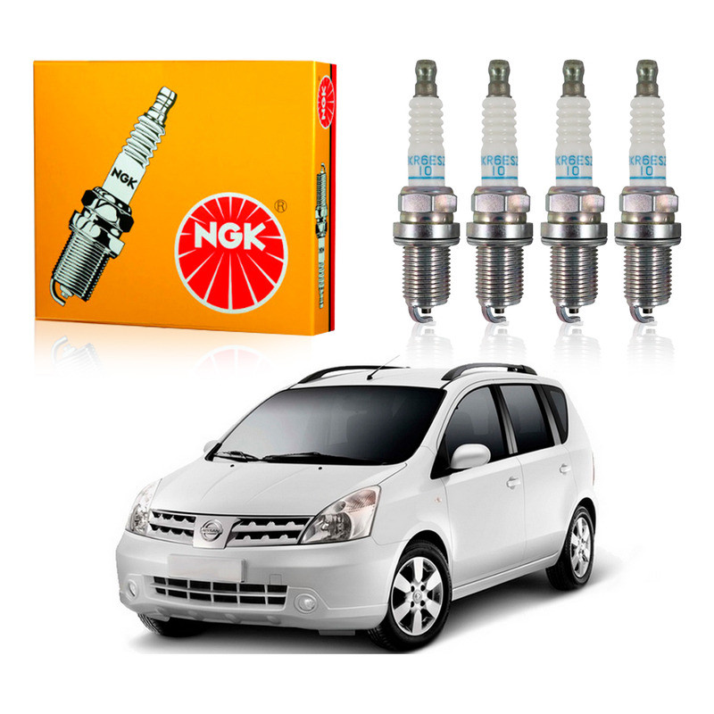 Jogo Velas Ngk Livina 1.6 16v 2010 A 2014 em Oferta na Shopee