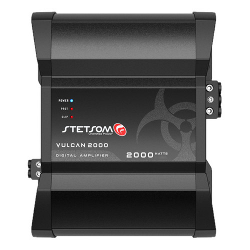 Módulo Stetsom Vulcan 2000.1 Amplificador 22khz 2000w Rms Em 1 Ohm Entrada Rca 1 Canal 2000w Em 12.6v E 2600w Em 14.4v C em Oferta na Shopee