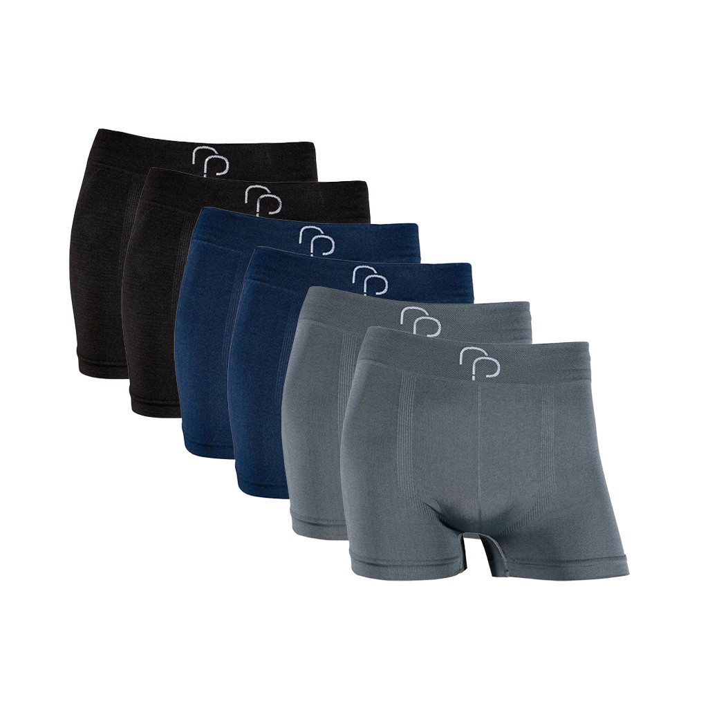 Kit 6 Cuecas Boxer RP Masculina Barata Microfibra Qualidade Sem Costura em Oferta na Shopee