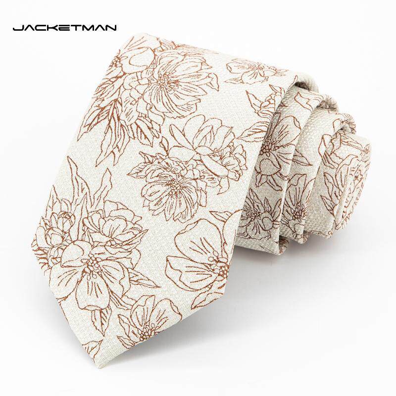Gravata masculina coreana bege Casual moda borgonha flor profissional roupa Formal na moda versão larga 8cm estilo