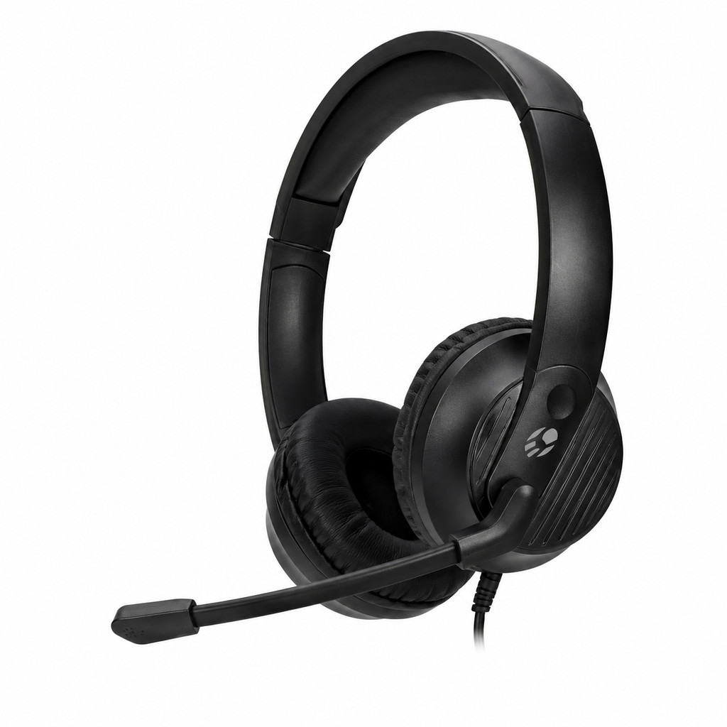 Headset Bluecase BH02B P2 Com Microfone Preto