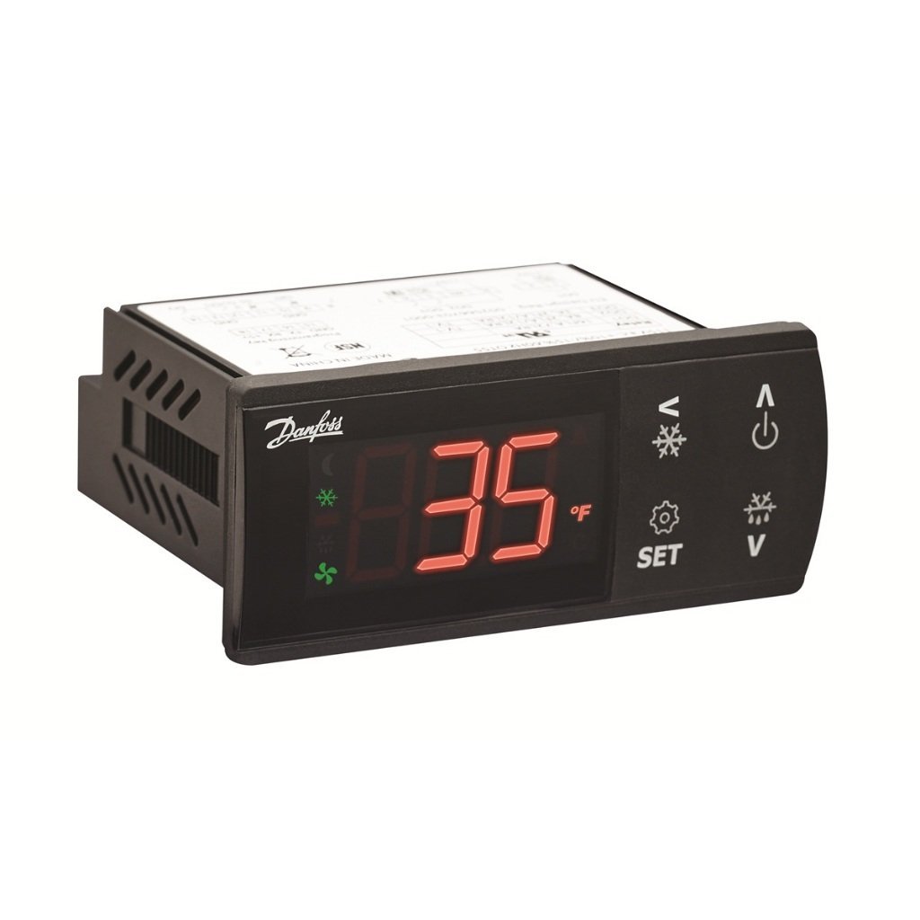 Controlador De Temperatura Digital Danfoss Erc211 Com Sensor Para Refrigeradores Freezer Cervejeira 220 volts